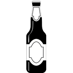 A beer bottle