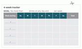 4 week drink tracker